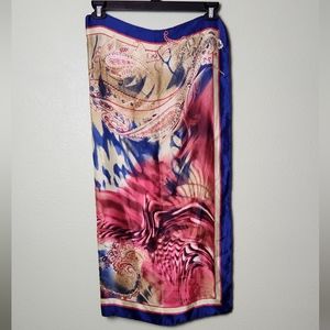 Nina Ricci Multicolor Silk Scarf